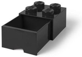 Черна квадратна кутия за съхранение - LEGO®