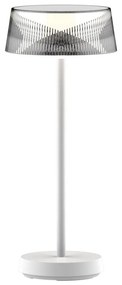LED настолна лампа CASABLANCA LED/3,4W/5V USB 3600 mAh IP44 бяла