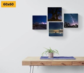 Комплект картини – Мистериозна нощна природа