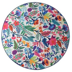 Килимче за баня Wild Garden Circle, ø 100 cm - Foutastic