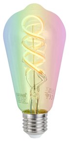 Интелигентни димируеми LED крушки E27 ST64 RGBW 4W 250lm 2700K