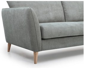 Светлосив ъглов диван (ляв ъгъл) Oslo - Scandic