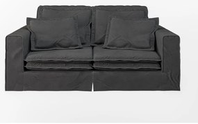 Антрацитен диван 196 cm Nora – Ropez