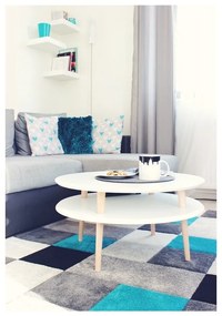 Бяла масичка за кафе UFO, Ø 70 cm Ufo - Ragaba