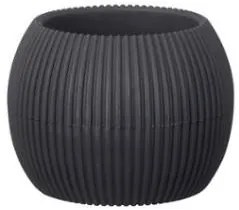 Horecano - Саксия кактус №1 - Ø8.8xh6.8cm 150ml АНТРАЦИТ (G-361-A)