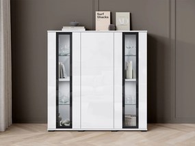 Витрина Каро HB 120-бяла