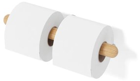 Стенна поставка за тоалетна хартия от дъбово дърво Yoku - Wireworks