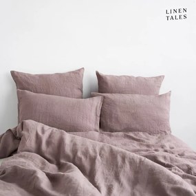 Розов ленен чаршаф за двойно легло 200x220 cm - Linen Tales