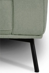 Зелен шенилов ъглов диван (ляв ъгъл/L форма) Amsterdam – Scandic