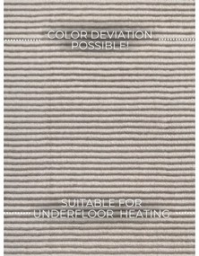 Сива и кремава пътека 80x240 cm Perles Dolomite – Elle Decoration