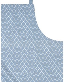 Светлосиня памучна престилка Arabesk - Tiseco Home Studio