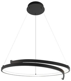 LED Пендел LORENZO LED/35W/230V черен