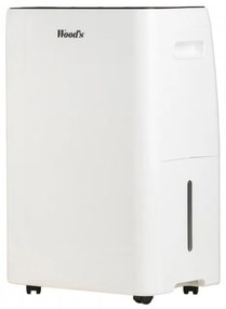 Влагоуловител Woods MRD20GW, До 70 м2, 175 m3, 3.8L, 20l/24ч, WiFi, Хидростат, Бял