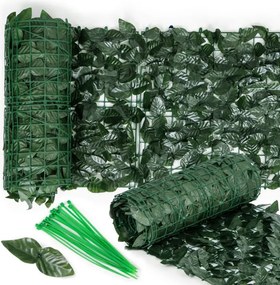 Изкуствен жив плет от бръшлян 500x50 cm