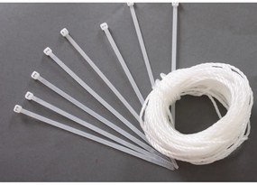 Бял пластмасов параван за балкон 300x90 cm - Garden Pleasure