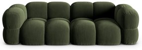 Зелен кадифен диван 250 cm Loretto – Cosmopolitan Design