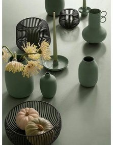 Зелена метална ваза (височина 20 см) Loha - Blomus