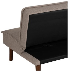 Сиво-бежов шенилов разтегателен диван 181 cm – Ixia