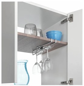 Висяща поставка за чаши, чаши или кухненски кърпи , дължина 8 cm - Metaltex