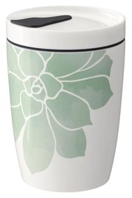 Зелена и бяла порцеланова чаша за пътуване Villeroy &amp; Boch , 290 ml Like To Go - like | Villeroy &amp; Boch