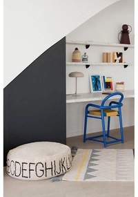 Кремав детски пуф ABC – Lorena Canals