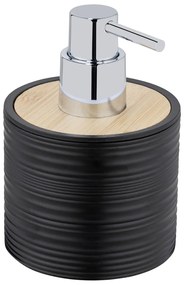 Черен пластмасов диспенсер за сапун 350 ml Lyon – Allstar