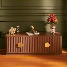 ТВ шкаф atmosphera Wany, 4 врати, 140x40x48 cm, MDF