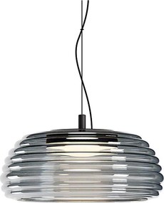 Redo 01-4543 - LED димируем полилей на кабел ONDULA LED/16W/230V черен/опушен