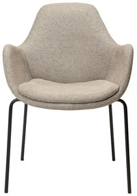 Бежов стол от плат букле Zimmer – DAN-FORM Denmark