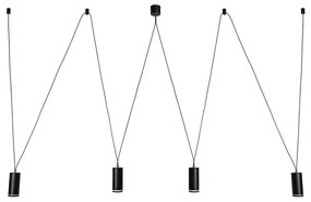 Rabalux 73038 - Пендел SENOBIA 4xGU10/5W/230V паяк