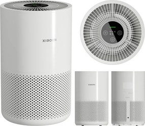 Пречиствател за въздух Xiaomi Smart Air Purifier 4 Compact BHR5860EU, 27W, 27 м2, 230м3/ч, PM2.5, Индикатори за качество на въздуха, SMART, Mi Home, Бял