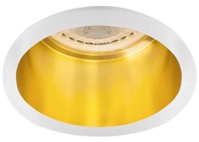 Kanlux 27327 - Лампа за вграждане SPAG 35W бяла/златиста