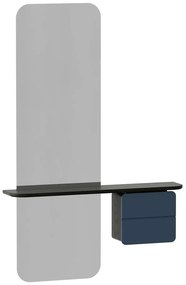 Комплект за антре в дъбов декор в цвят черен петрол One More Look - UMAGE