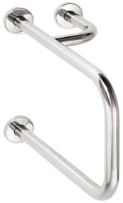 Стенен парапет за баня от неръждаема стомана 52 cm Handicap Right – Sapho