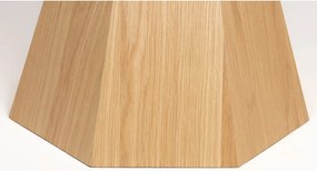 Кръгла трапезна маса от декор от дъб ø 120 cm Lotus – Zuiver
