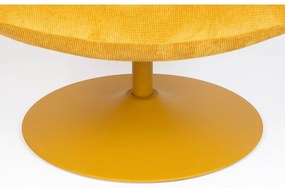 Кресло от кадифе в жълта охра Bubba - Zuiver