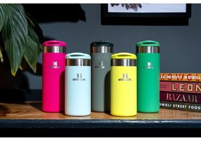 Зелена термочаша от неръждаема стомана 470 ml AeroLight™ Transit Hammer Tone Green – Stanley