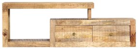 248099 vidaXL ТВ шкаф, 120x30x40 см, мангово дърво масив