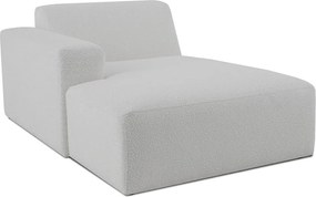 Бял модулен диван от букле (ляв ъгъл) Roxy – Scandic