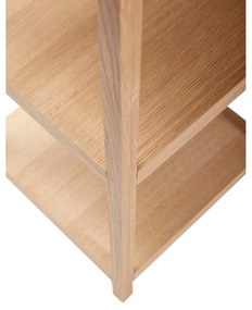 Рафт от дъбово дърво 45x180 cm Mason - Hübsch