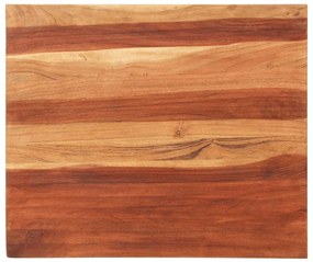 285989 vidaXL Плот за маса, акациево дърво масив, 25-27 мм, 60x70 cм
