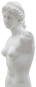Бяла декоративна фигурка Statua Woman - Mauro Ferretti
