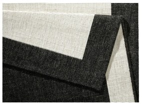Черно-кремав килим за открито , 160 x 230 cm Panama - NORTHRUGS