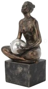 Декоративна фигурка DKD Home Decor Мед Смола (14 x 11.5 x 25.5 cm)