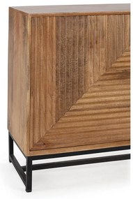 Скрин от масивно манго в естествен цвят 170x79x40 cm Nereida – MOME