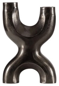 Черен метален свещник X Don - WOOOD