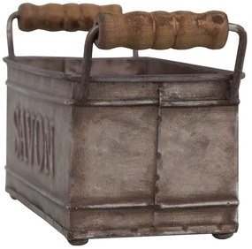 Тъмносив метален дозатор за сапун - Antic Line