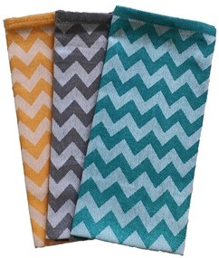 Памучни кърпи в комплект от 3 броя 70x50 cm Geometry - JAHU collections