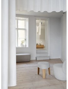 Бежов диван от плат букле 137,5 cm KUON - Blomus