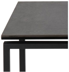 Черни масички за кафе в комплект от 3 Katrine - Actona